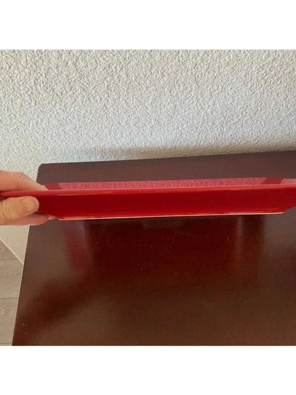 Vintage Waechtersbach Red Rectangle Dish & Mug Gorgeous Red!!